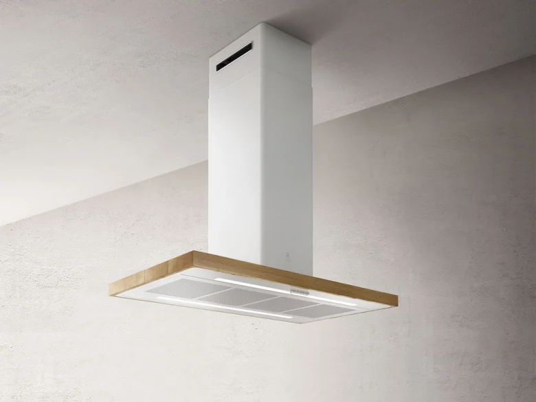 Elica BIO ISLAND WH/A/120X53 ROVERE