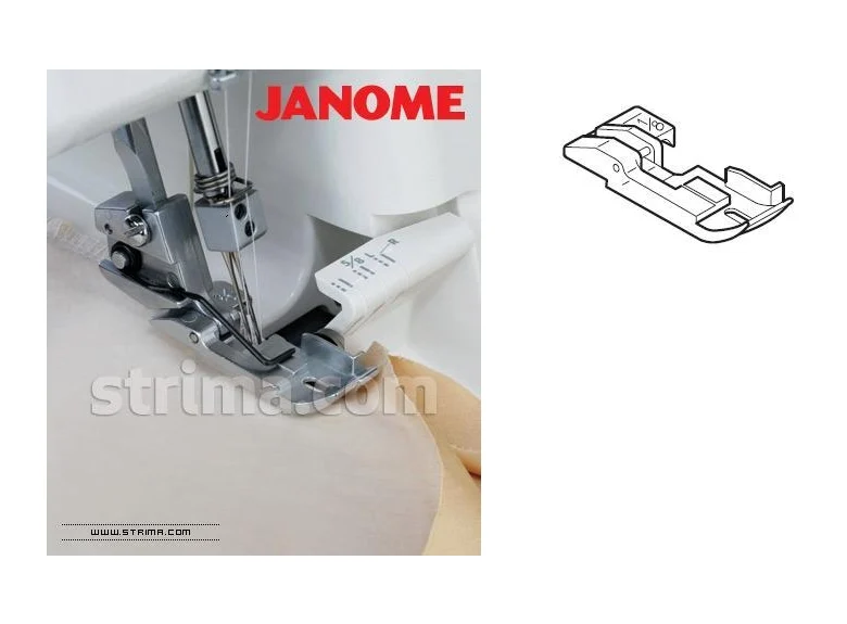 Janome Patka kedrovací 3 mm (pro overlocky)
