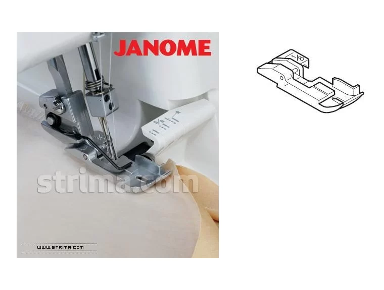 Janome Patka kedrovací 3 mm (pro overlocky)