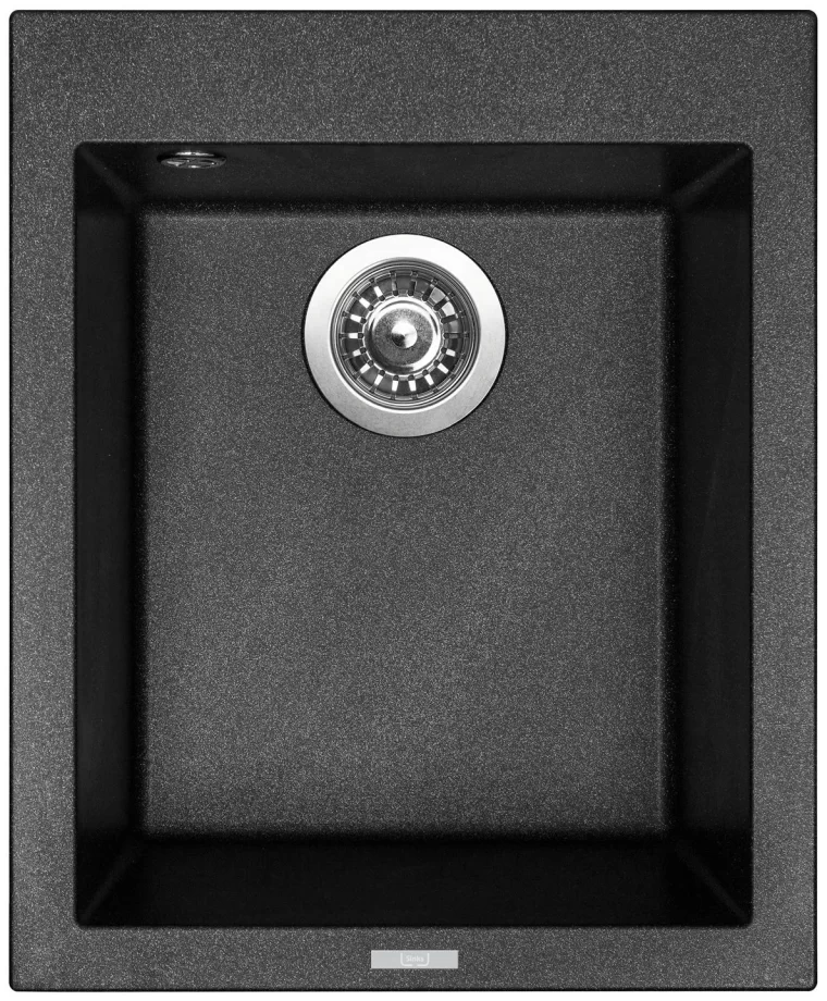 Sinks CUBE 410 Metalblack