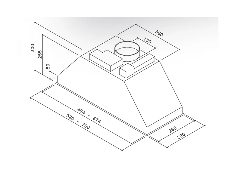 Sirius SM 900/52 cm