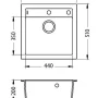 Alveus Formic 20 beton #1