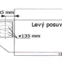 CH Kovo CH 100 bílý, 60 cm, odtah levý #2
