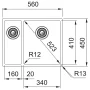 Franke BXX 260/160-34-16/7 #1