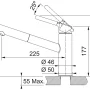 Franke FC 3055.901 ORBIT matná černá #1