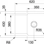 Franke OID 611-62 Bílá #1