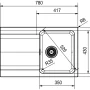 Franke OID 611-78 Bílá #1