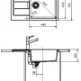 Franke S2D 611-78 XL Béžová #1