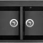 Sinks AMANDA 860 DUO Metalblack #0