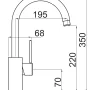 Sinks VITALIA - 50 Sahara #1